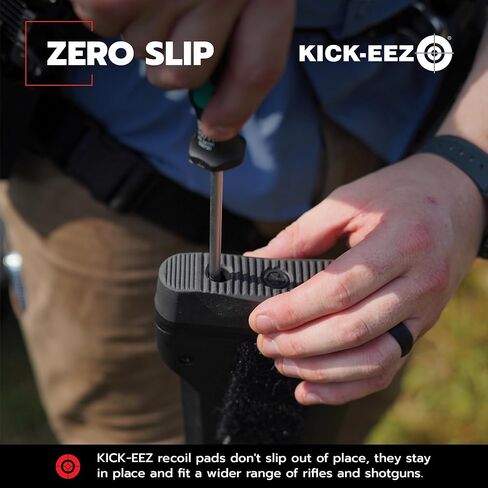 KICK-EEZ® Pre-fit Stock Recoil Pad - Works with Magpul SGA/Hunter - Made in USA in Saudi Arabia