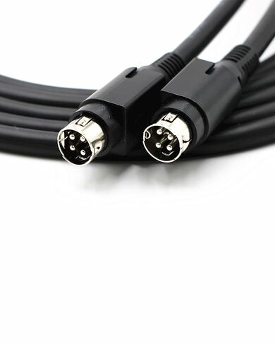 Compatible with Edifier R1700BT/R1850DB/M60/M90 Master-Slave Speaker Link Cable, 4-Pin High-Flexibility Pure Copper Audio Cable, Dual-Shielded Interconnect Wire – Lossless Audio Transmission (4.92ft) in Kuwait