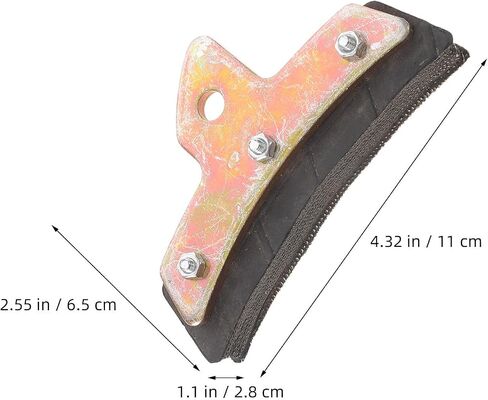PRETYZOOM Electrician Foot Buckle Rubber Pads with Iron Reinforcement | Curved Climbing Pads, Anti-slip Fit for Telecom Line Repair and Street Light Service, Easy Install for Utility Workers in Saudi Arabia