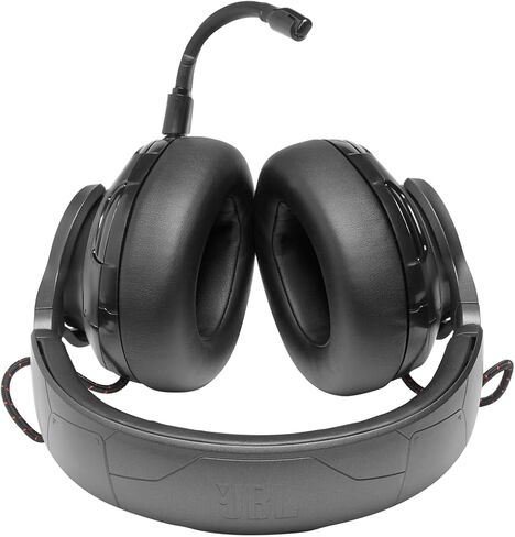 JBL Quantum One - USB wired over-ear professional gaming headset with head-tracking enhanced JBL QuantumSPHERE 360, Active noise cancelling and Hi-Res certified sound (Black) in Saudi Arabia