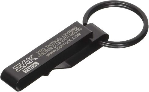 Zak Tool ZT52 Tactical Stealth Police Key Ring Holder (2.25-Inch Max) Black in Saudi Arabia