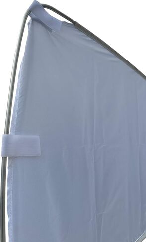 Glide Gear BFS 50 Compact Butterfly Scrim Kit 2' x 3.6' – White Diffusion + Double-Sided Black/Silver Reflector – Includes 2 Frames & 2 Scrims - Quick and Easy Setup in Saudi Arabia