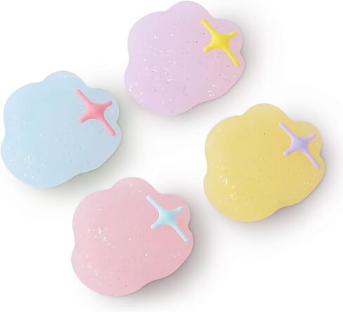 Thumb Grip for Nintendo Switch 2,Analog Joystick Button Covers for Switch 2 Joycon Controller, Purple Pink Soft Silicone Kawaii Pastel Cloud Gaming Accessories-4PCS in Saudi Arabia