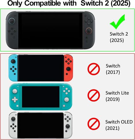 Silicone Thumb Grip Caps for Nintendo Switch 2 2025, Cute Cats Joystick Caps for Switch 2 (4-Pack) in Saudi Arabia