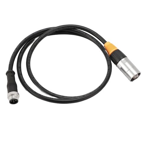 Ethernet Cable 5 Pin to RJ45 Shielded for Outdoor Use Durable Construction IP65 42.52 Inch in Saudi Arabia
