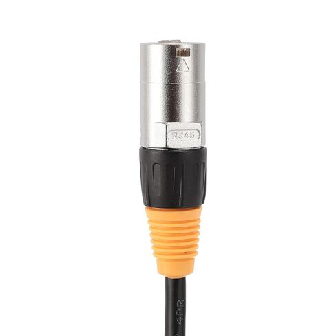 Ethernet Cable 5 Pin to RJ45 Shielded for Outdoor Use Durable Construction IP65 42.52 Inch in Saudi Arabia