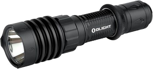 OLIGHT Warrior X 4 Rechargeable Tactical Flashlight Bright Light Black | 2600 High Lumens, 630 Meters Long Range Thrower, Powerful Tail Switch Light, USB C Charging, Dual Output for Daily in Kuwait