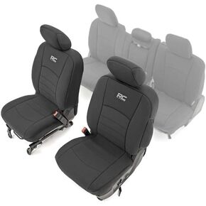 Rough Country Neoprene Front Seat Covers for 19-22 Ram 1500-91040