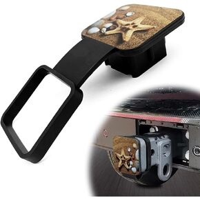 Skull Rubber Hitch Tube Cover Plug Cap, 1.9Inch Trailer Hitch Cover, Square Receiver Hitch Cover, Square Mouth Protection Cover Traction Cover Universal Fits Most Cars SUV(Skull)