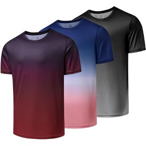 DEOLAX Mens T-Shirts Crew Neck Workout Short Sleeve Shirts Lightweight Soft Classic Casual Fit Muscle Tops Tee Shirt for Men