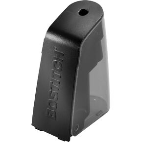 Bostitch Office Battery Pencil Sharpener, Hinged Tray, Colored Pencil Compatible, Blue (BPS2-BLUE) (BPS2-BLK)
