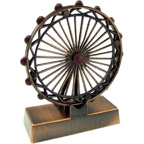 Treasure Gurus Bronze Metal Replica Ferris Wheel Die Cast Novelty Collectible Pencil Sharpener