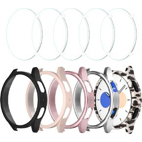 5-Pack Case with Screen Protector for Samsung Galaxy Watch Ultra 47mm (2024)