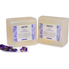 Pifito Clear Melt and Pour Soap Base (5 lb) │ Bulk Premium 100% Natural Glycerin Soap Base │ Luxurious Soap Making Supplies