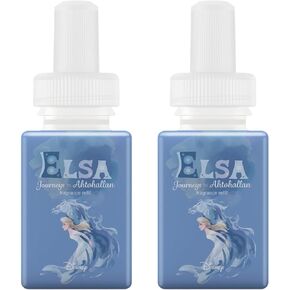 Pura and Disney - Home Fragrance Scent for Air Diffusers - Room Freshener - Aromatherapy Scents for Bedrooms & Living Rooms - Scents for Smart Home Diffusers - 2 Pack - Elsa Journeys to Ahtohallan