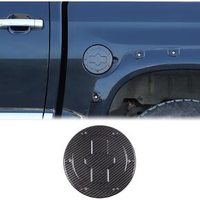 Aunginsy Car Fuel Tank Cap Replacement Anti-theft Lock Cap Fit Toyot@a Tundra 2007-2021 Truck Door Locking Gas Cap Tank Cover Fuel Filler Door Protector with Lock Trim Cover Decoration Kit Accessories