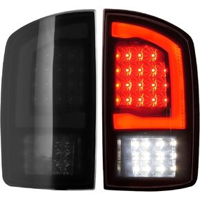 VVAVV Premium LED Tail Lights Compatible for 2002-2006 Dodge Ram 1500/2003-2006 Dodge Ram 2500 3500 Not Compatible for original car LED models（ONLY original car halogen lamps）