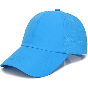 Tisoloow Cross Hat Womens Baseball Cap Cross Ponytail Hat High Messy Bun Hats Adjustable Quick Drying Mesh Hat