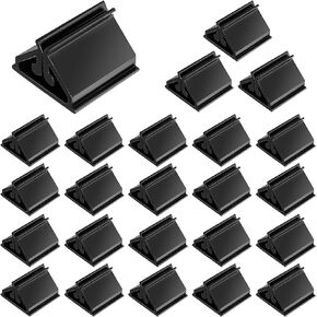 Aster 24 PCS Plastic Game Card Stands Clear Game Card Holder Playing Card Holders Board Game Pieces Stand Markers for Board Game Markers Party Favor