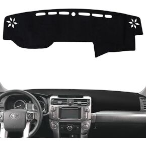 auovo Dashboard Cover Mat Compatible with Toyota 4Runner 2010-2023 Anti-Slip Dash Cover Dash Carpet Cover Sunshield Protector