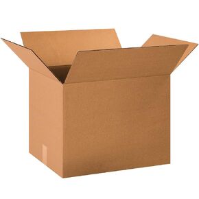 BOX USA 21x15x15 Corrugated Boxes, Medium, 21L x 15W x 15H, Pack of 20 | Shipping, Packaging, Moving, Storage Box for Home or Business, Strong Wholesale Bulk Boxes