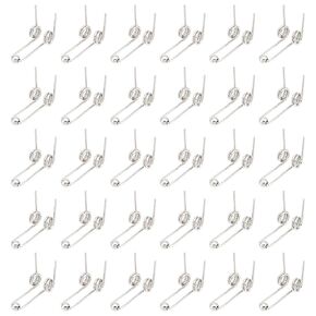 UNICRAFTALE About 30pcs Stainless Steel Double Torsion Mechanical Small Torsion Spring Spring Hair Curling Replacement Accessories for Repair Torsional Spring DIY