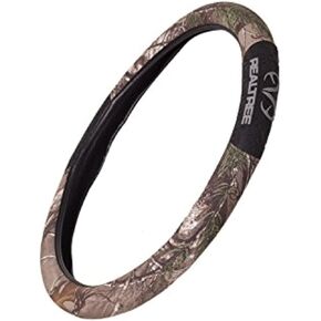 Realtree Edge Camo/Americana Steering Wheel Cover for Truck, Car and SUV