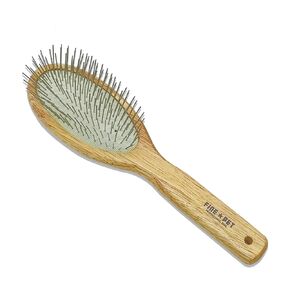 Der Meister Pin Brush, Pets Shedding, Dematting and Grooming tool for Dogs and Cats with All Hair Types, Remove Loose Hair, Fur, Undercoat, Mats, Tangled Hair, Knots (Green)