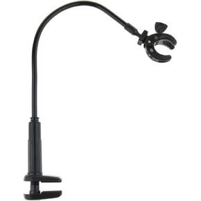 DYNWAVE Dog Hair Dryer Stand, Pet Grooming Table Hair Dryer Holder Hose Tube Holder Hands- Groomers Adjustable Third Arm with Clamp, 360 Degrees Rotatable Hair Dryer Stand for Dog Cat Grooming