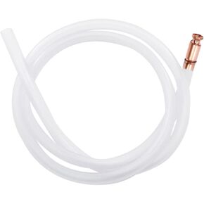 مضخة سيفون غاز 6FT 1.8M من Apalie مع صمام نحاسي 1/2 بوصة، مضخة يدوية آمنة متعددة الأغراض، أنابيب من درجة التحضير الذاتي لنقل المياه بزيت الوقود والغاز in Kuwait