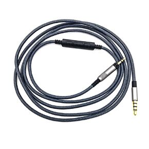 Audio Cable with in-Line Mic Remote Volume Compatible with Audio Technica ATH-M50x, ATH-M40x, ATH-M70x Headphones and Compatible with Samsung Galaxy Huawei Android