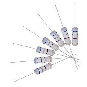 uxcell 40Pcs 680 Ohm Resistor, 3W 5% Tolerance Metal Oxide Film Resistors, Lead, Flame Proof for DIY Electronic Projects and Experiments