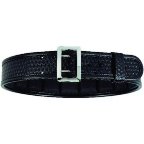 Bianchi 7960 Sam Browne Duty Belt - 2.25'', 28 - Basketweave - Brass Snap