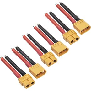 3Pairs ShareGoo XT60 Plug Male Female Connector with 50mm 14AWG Silicone Wire Cable for RC Drone Quadcopter Car Boat Lipo Battery ESC Charger