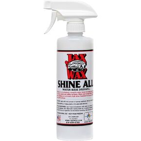 Jax Wax Shine All, Professional High Gloss, Water Based Dressing and Protectant for Engines, Tires, Vinyl and Plastics 1 Gallon