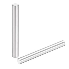 uxcell 15Pcs 8mm X 25mm Dowel Pin 304 Stainless Steel Cylindrical Shelf Support Pin Fasten Elements Silver Tone