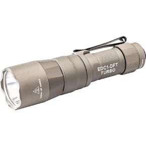 SureFire EDC1-DFT High-Candela Everyday Carry LED Flashlight, Gray