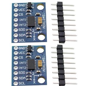 2PCS GY-291 ADXL345 Digital 3 Axis Gravity Acceleration Tilt Module IIC/SPI Transfer Suitable for Mobile Device Application