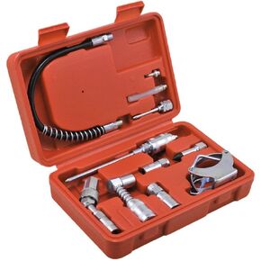 Zerk Fittings Lubrication Aid Tool Kit for Grease Gun