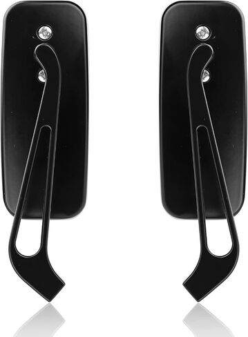 LKV Motorcycle Universal 10mm 7/8" Handlebar Mirror Mount Holder Clamp Adaptor Thread Black for Motorbikes Street Bike ATV Snowmobile Scooter Moped in Saudi Arabia