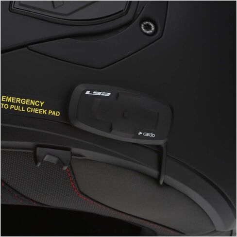 خوذات LS2 كاردو 4X UCS سماعة بلوتوث (أسود) in Kuwait