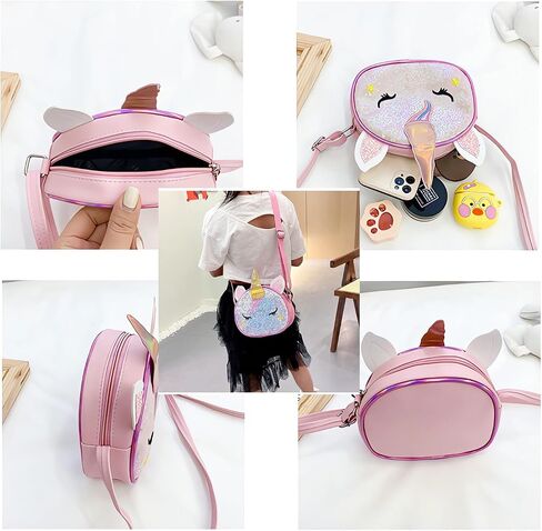 3Pcs Girl Backpack Set, Cute Kids Rainbow School Blue Backpack,School Bookbag For Girl With Shoulder Bag And Pencilcase in Saudi Arabia