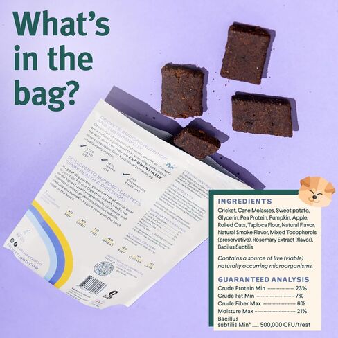 يعامل القوس صحة الجهاز الهضمي للكلاب | بريبيوتيك/بروبيوتيك، لا يسبب الحساسية، صنع في الولايات المتحدة الأمريكية، خالي من الغلوتين، صديق للبيئة | نسبة عالية من البروتين، قيمة طبيعية عالية | تخفيف ودعم الأمعاء والمعدة in Kuwait