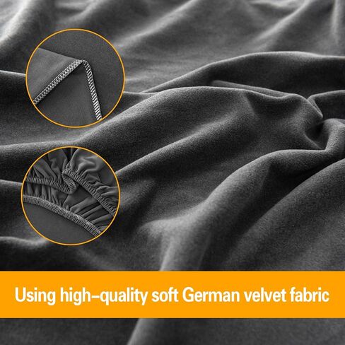 Pack-2 Car Seat Headrest Cover, Elastic Dust-roof Covers, Headrest Protective Covers, Headrest Cover Replacements, Auto Decoration, Universal for Most Cars, Trucks, SUVs (Beige) in Saudi Arabia