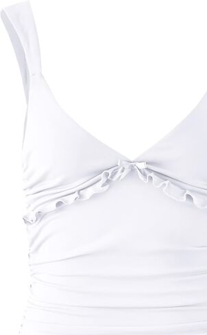 Memoriesea Women's Sexy Sleeveless Sweetheart Neck Ruched Party Club Mini Dress in Saudi Arabia