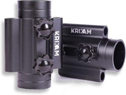 حاملات قضبان خيمة التخييم المتينة من KRIXAM (قطعتان)، حامل قضيب المظلة المقاوم للرياح، حامل عمود أنبوبي ثابت للخيمة المحمولة للتخييم وصيد الأسماك والشواء in Kuwait