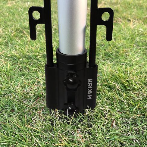 حاملات قضبان خيمة التخييم المتينة من KRIXAM (قطعتان)، حامل قضيب المظلة المقاوم للرياح، حامل عمود أنبوبي ثابت للخيمة المحمولة للتخييم وصيد الأسماك والشواء in Kuwait