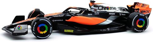Bburago P2 British GP F1 MCL60 2023 4# Lando Norris 81# Oscar Piastri Alloy Car Die Cast Model Collection Gift (Biao F1 MCL60 No.4) in Saudi Arabia