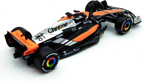 Bburago P2 British GP F1 MCL60 2023 4# Lando Norris 81# Oscar Piastri Alloy Car Die Cast Model Collection Gift (Biao F1 MCL60 No.4) in Saudi Arabia