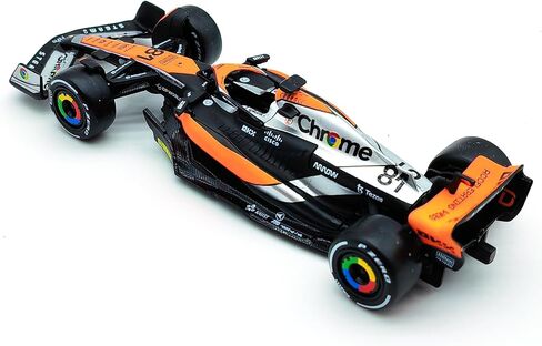 Bburago P2 British GP F1 MCL60 2023 4# Lando Norris 81# Oscar Piastri Alloy Car Die Cast Model Collection Gift (Biao F1 MCL60 No.4) in Saudi Arabia